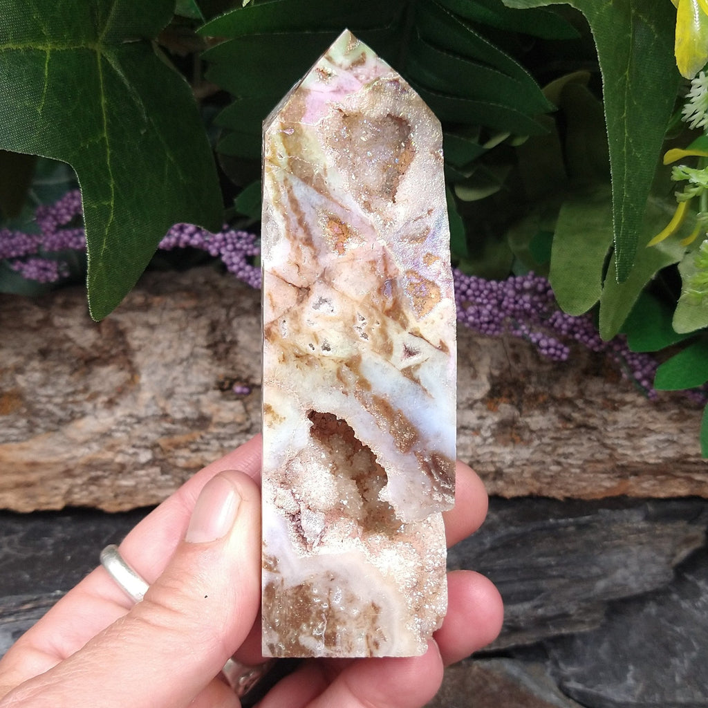 #AA-132 Aura Agate/Quartz