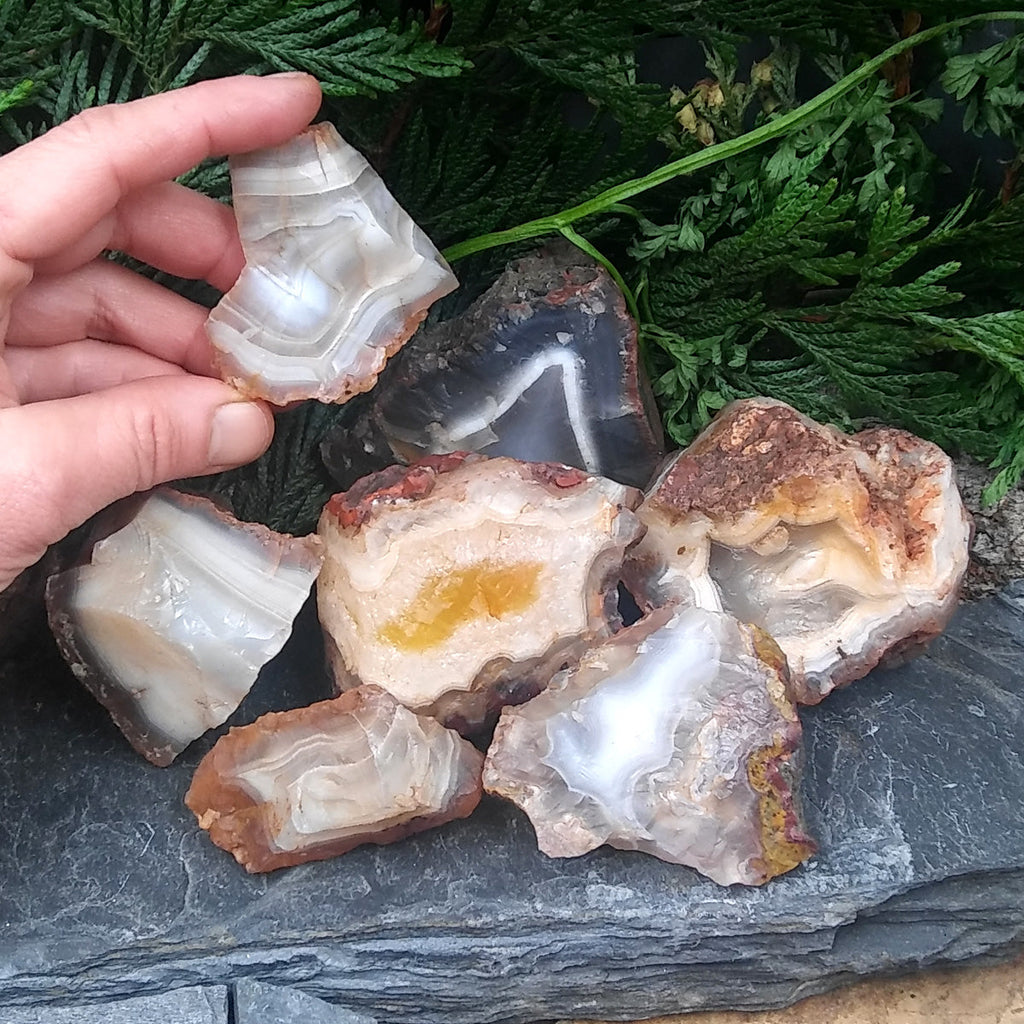 #AG-244E Natural Agate 0.05-0.09 lb