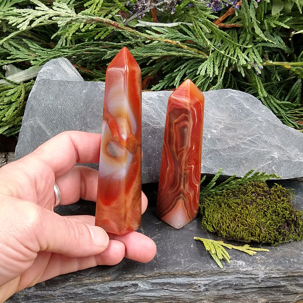 #AG-252 Polished Carnelian Agate