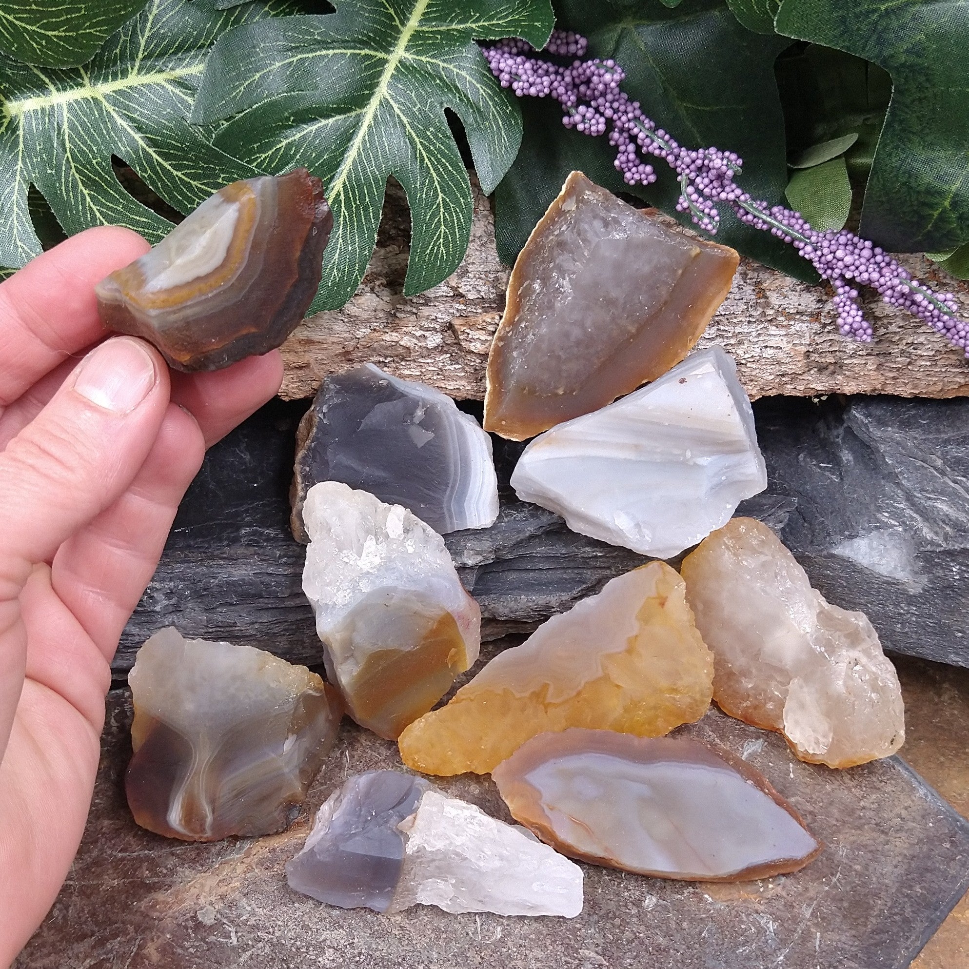 AG-376 Rough Natural Agate