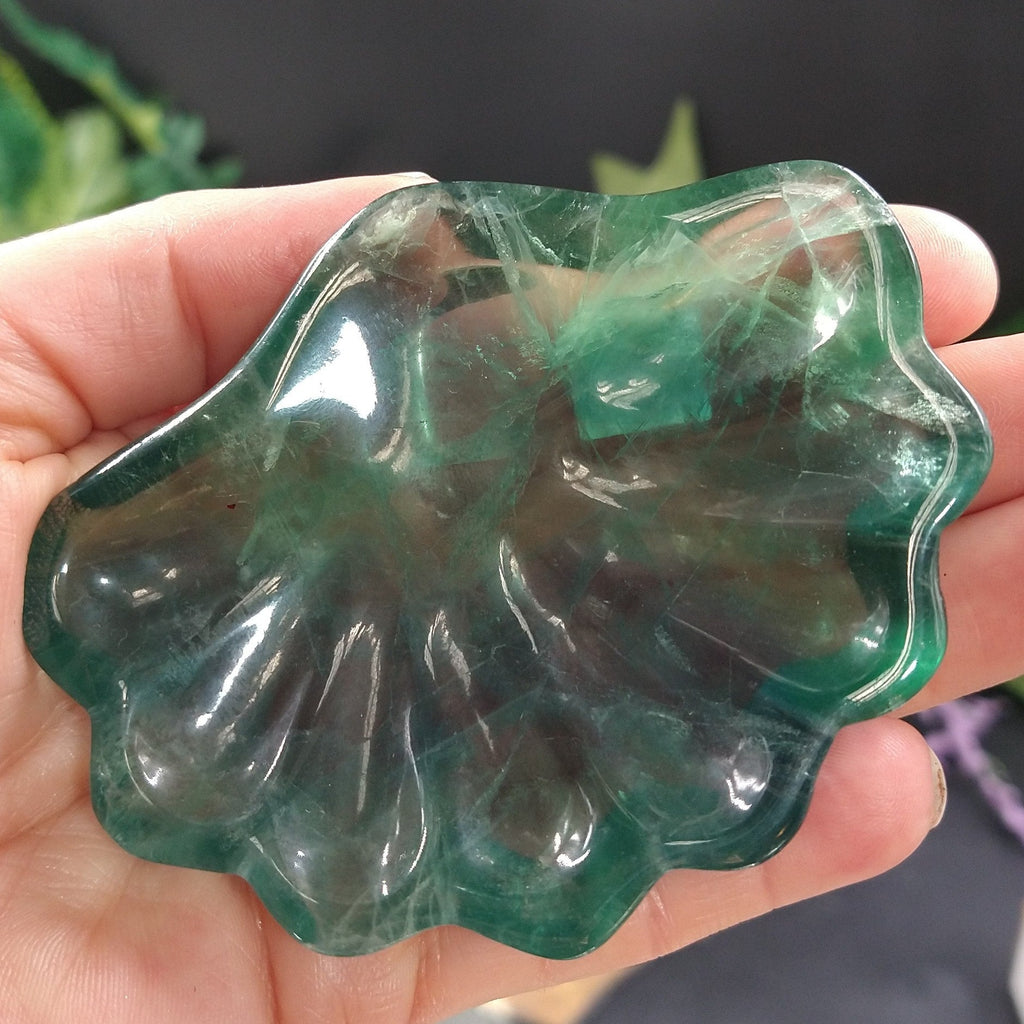 FL-367 Fluorite Shell dish