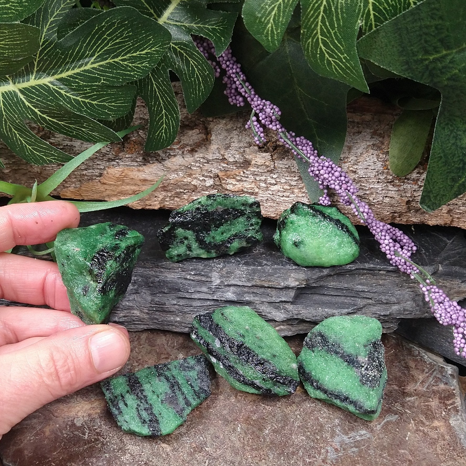 #ZO-1 Rough, Natural Zoisite