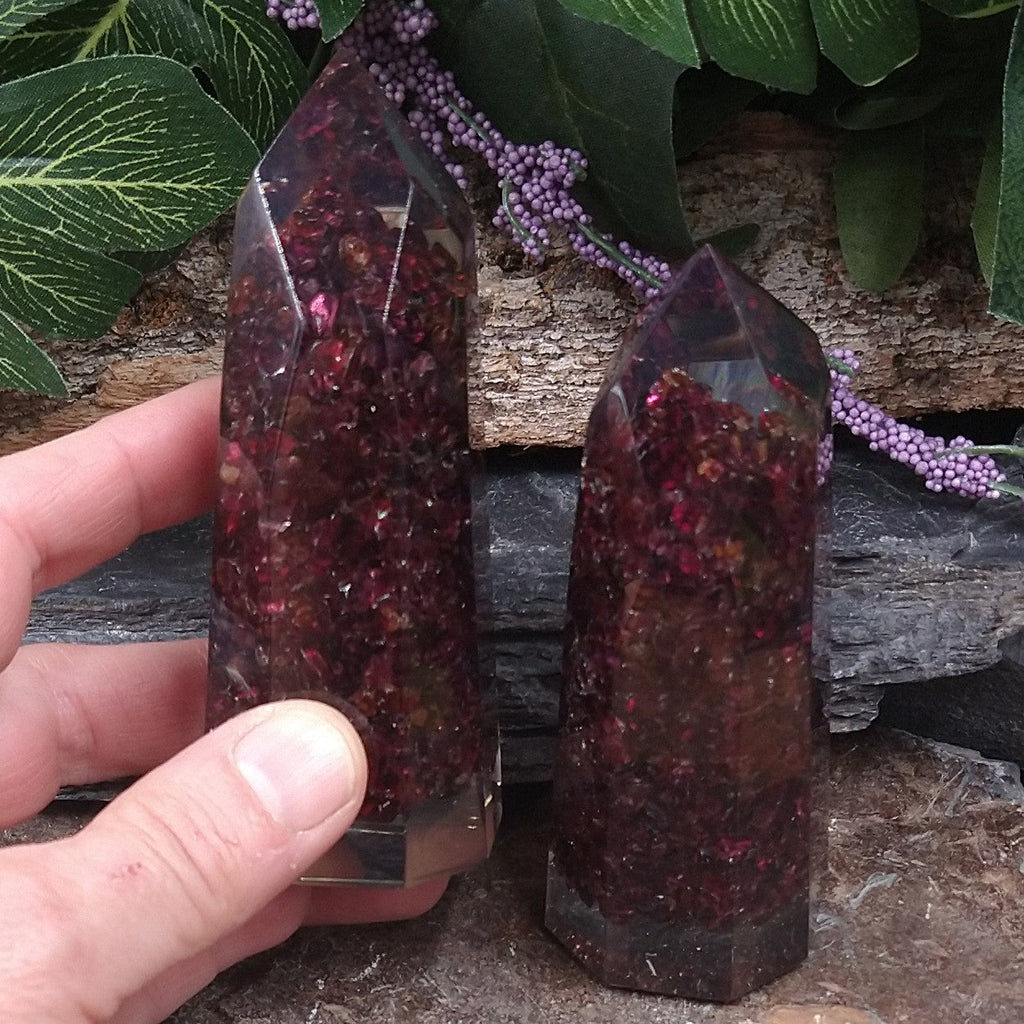 GAR-73 Garnet Orgone Standing Tower