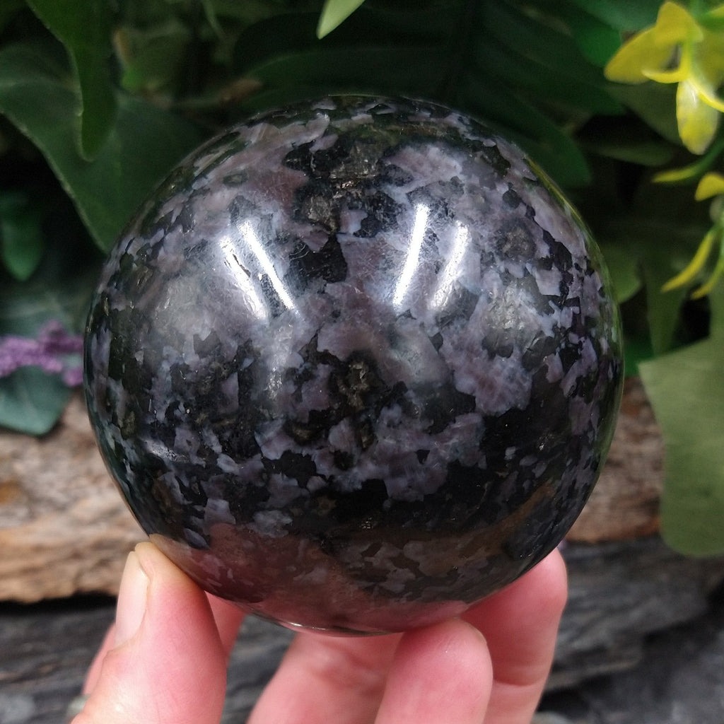 IG-6 Indigo Gabbro Sphere 3 inch