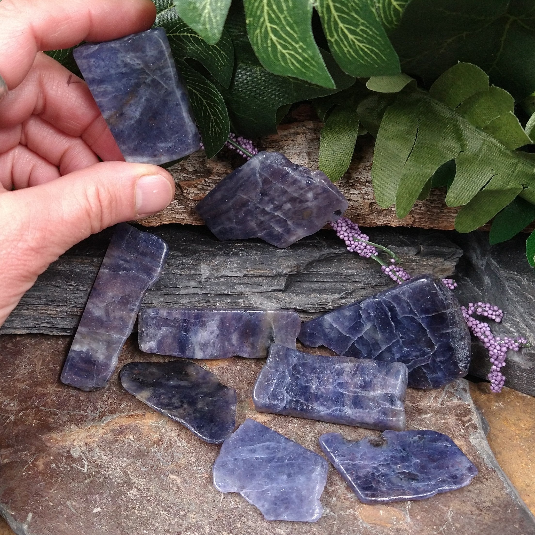 IO-11L Iolite 14-15gr