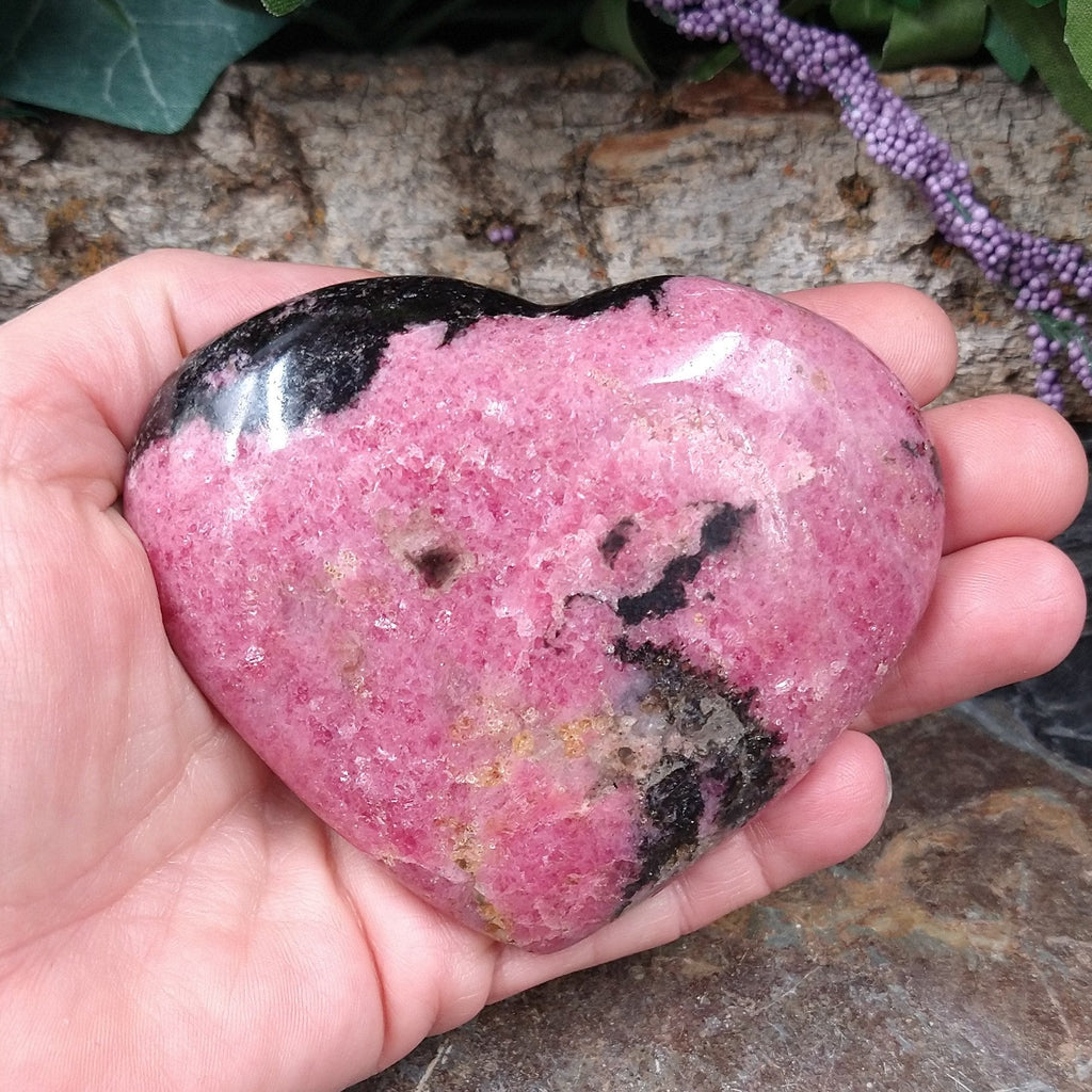 RH-43 Rhodonite Heart