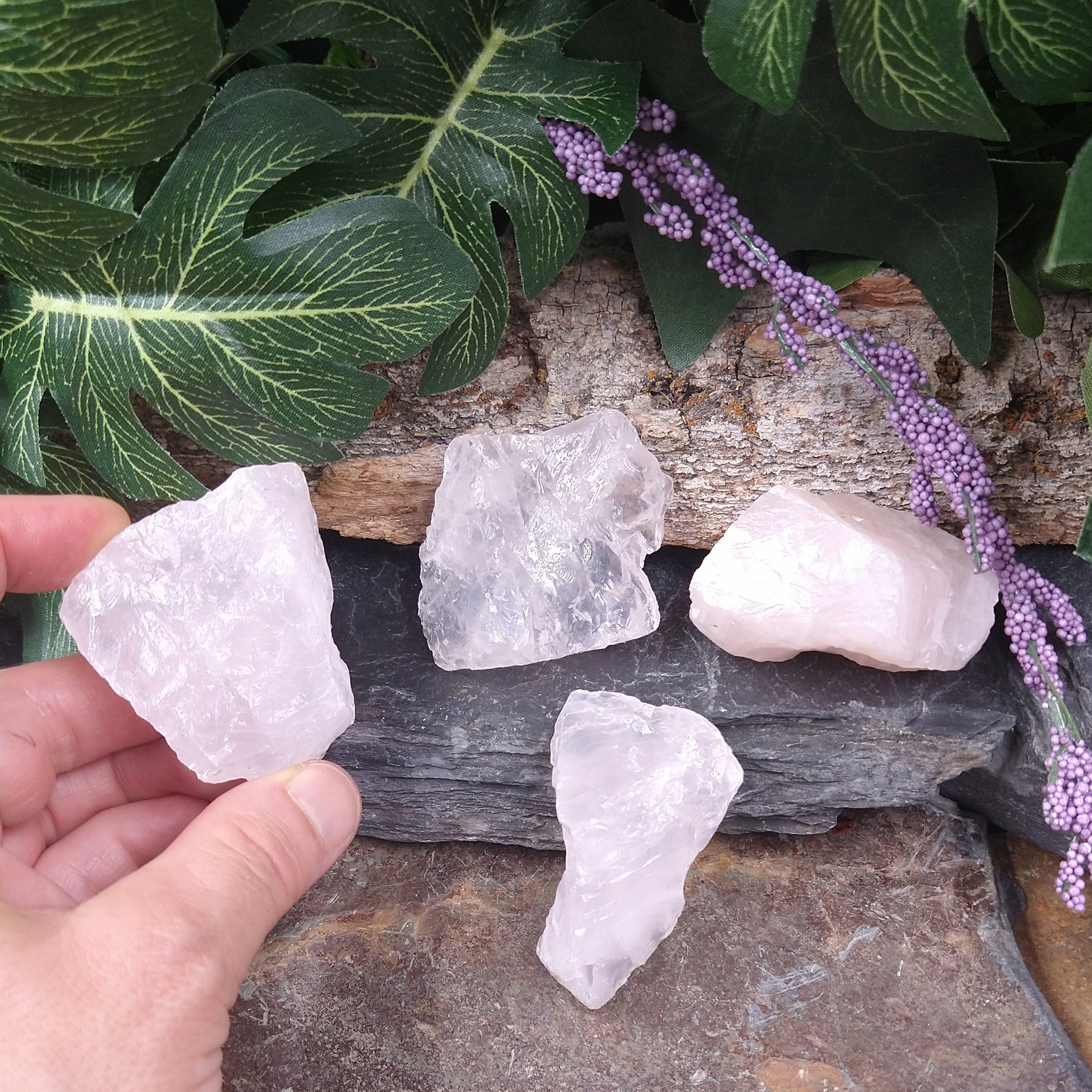 RQ-149 Rough Rose Quartz