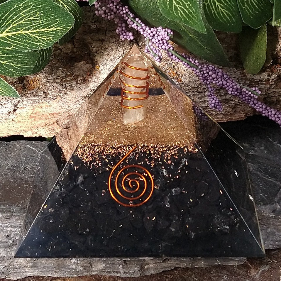 #SH-39 Shungite Orgone Pyramid