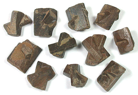 STR-2B Staurolite Specimens from Madagascar 3pk