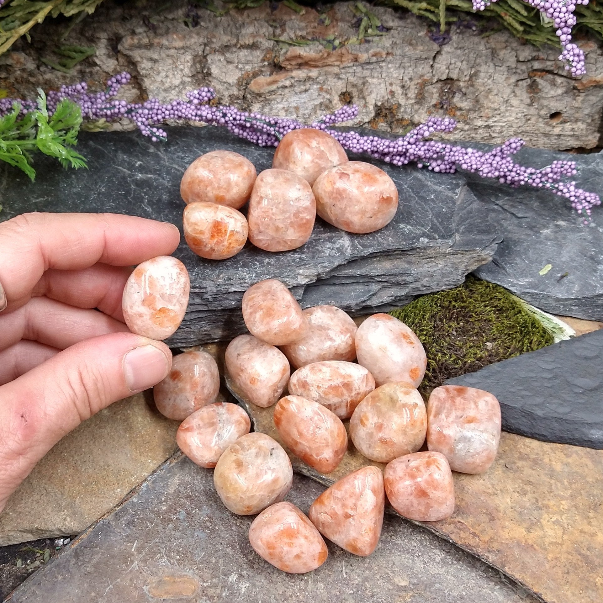 T-SUN Tumbled Sunstone