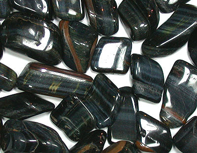 Tumbled Blue Tiger Eye